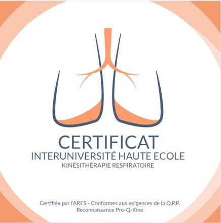 Certificat Interuniversité Haute École en kinésithérapie respiratoire